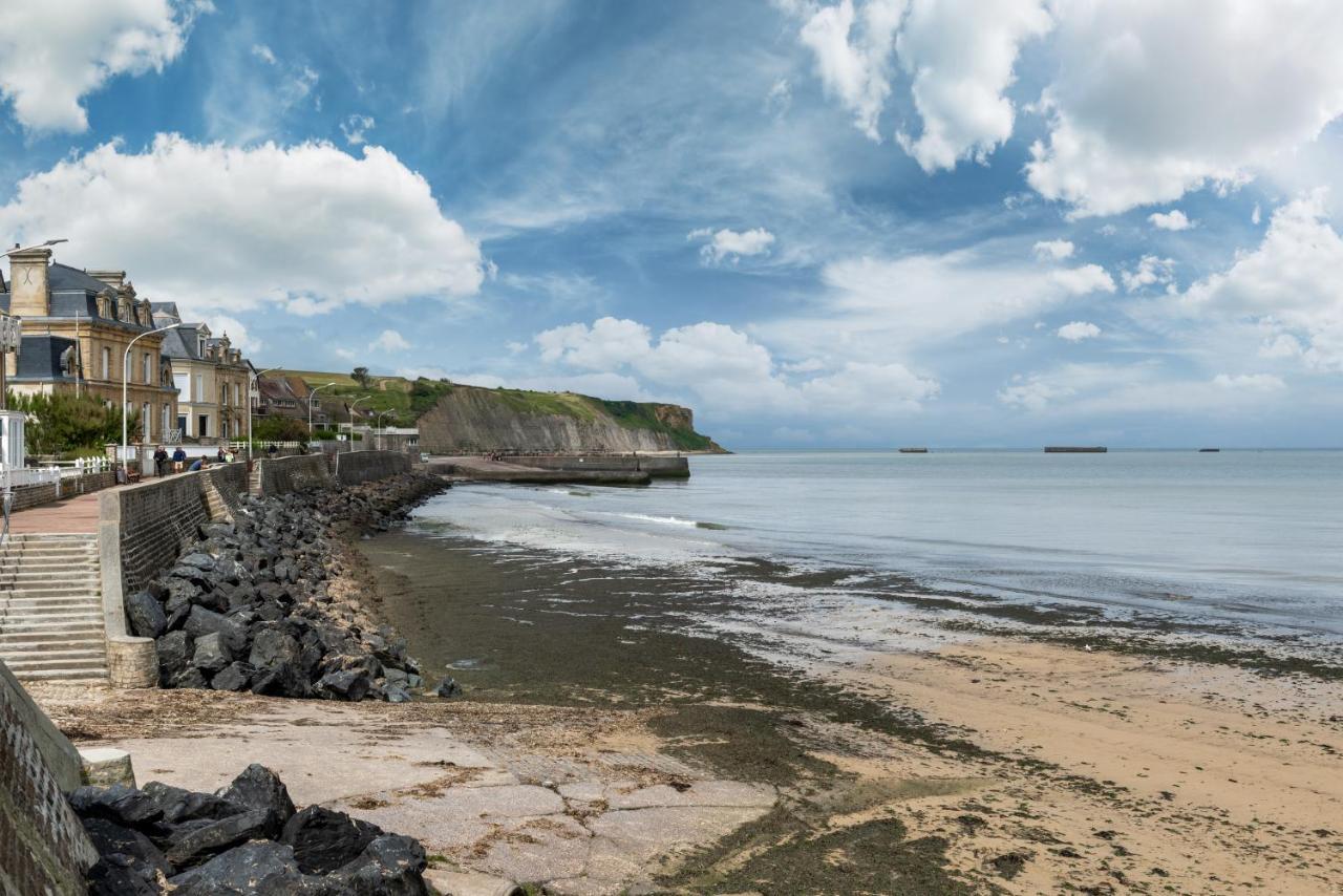 Appart A 2 Pas De La Plage - Centre D'Asnelles Bagian luar foto